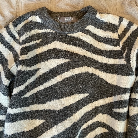 Marled zebra sweater - Picture 5 of 7
